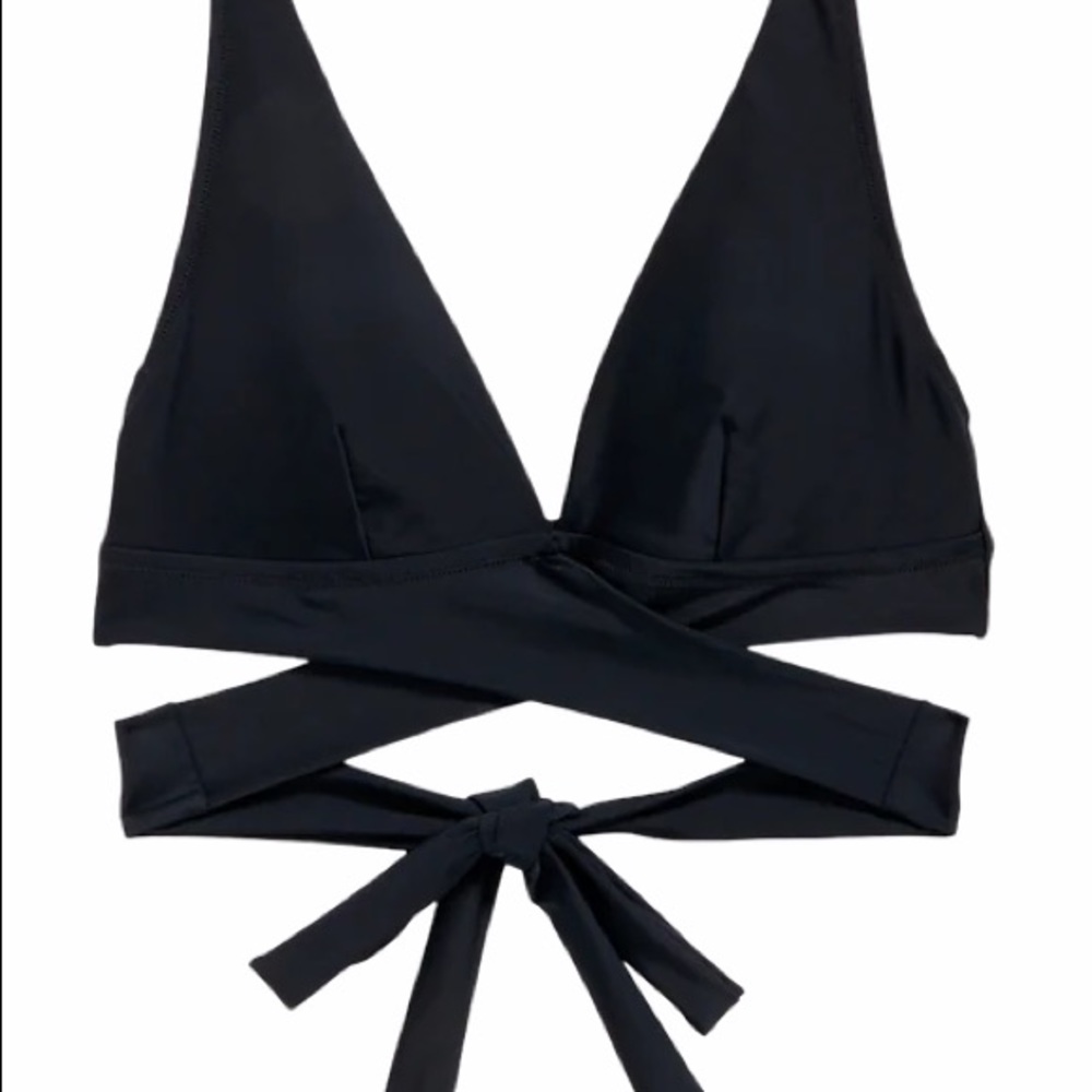 Old Navy Tie-Back Triangle Swim Top